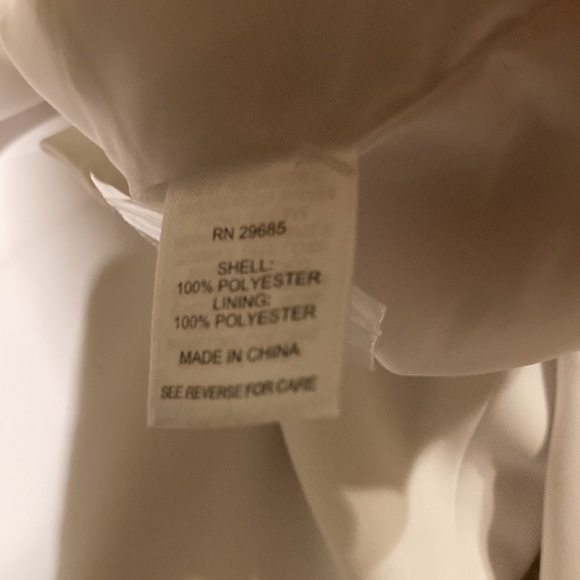 Pendleton NWT lined white classic trousers sz 18 perfect cruise wear pool party - Picture 6 of 12